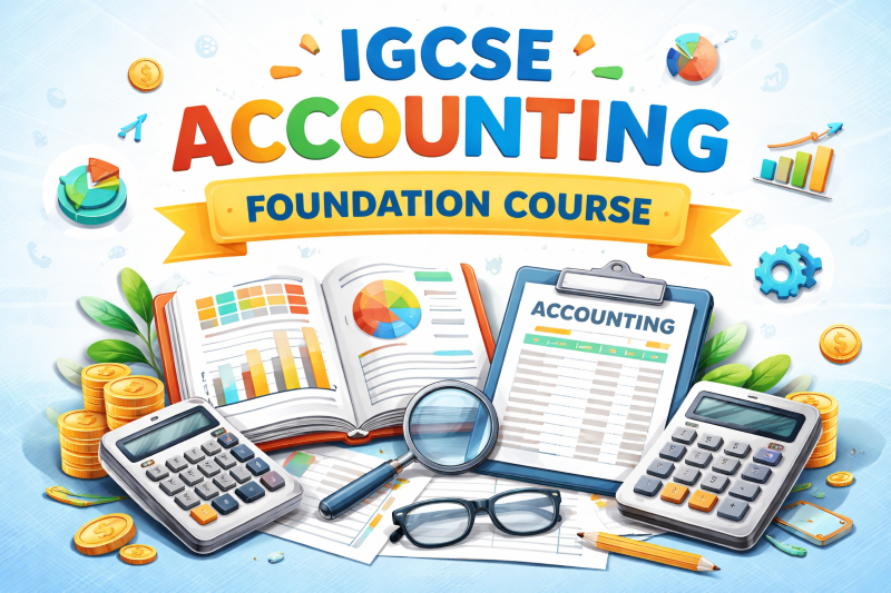 Free accounting foundation lessons for students taking the IGCSE examination