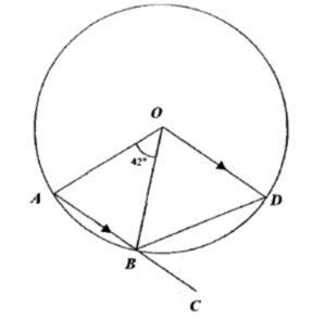 Angles & Parallel line practice 1 question 6